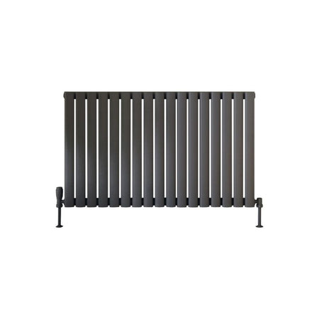 Scudo Apex Horizontal Single Designer Radiator (5 Sizes & 2 Colours) - Brand New Bathrooms