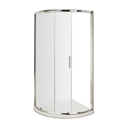 Hudson Reed Pacific 860mm Chrome Framed Quadrant Shower Enclosure (1 size, Chrome) - Brand New Bathrooms