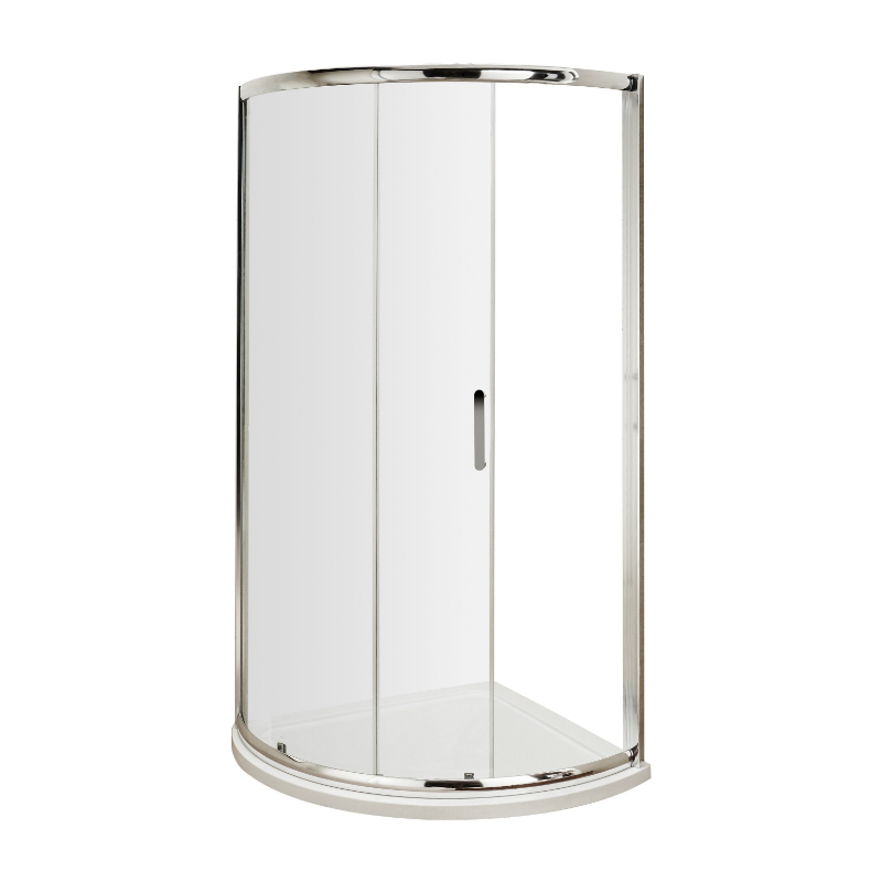 Hudson Reed Pacific 860mm Chrome Framed Quadrant Shower Enclosure (1 size, 2 styles, Chrome) - Brand New Bathrooms