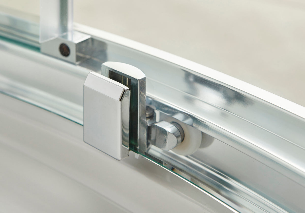 Hudson Reed Pacific 860mm Chrome Framed Quadrant Shower Enclosure (1 size, Chrome) - Brand New Bathrooms