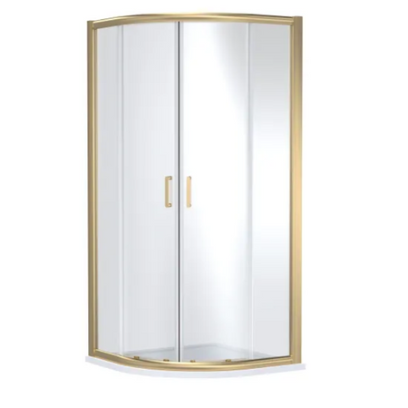 Nuie Lucie Quadrant Shower Door (2 sizes, 3 colours) - Brand New Bathrooms