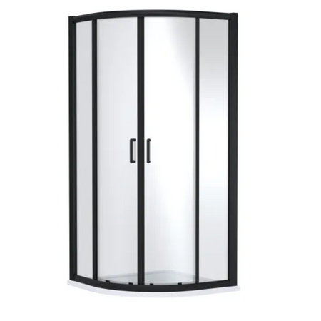 Nuie Lucie Quadrant Shower Door (2 sizes, 3 colours) - Brand New Bathrooms