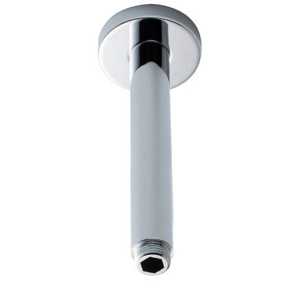 Nuie Ceiling-Mounted Shower Arm (1 size, Chrome) - Brand New Bathrooms