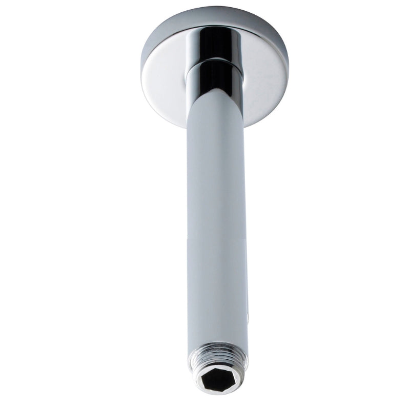 Nuie Ceiling-Mounted Shower Arm (1 size, Chrome) - Brand New Bathrooms