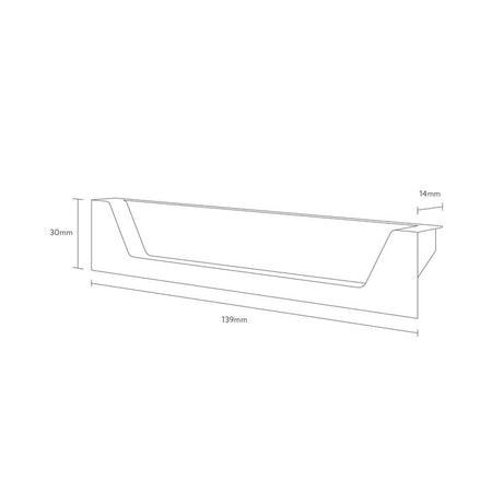 Scudo Aubrey Handle (Pair) (6 colours) - Brand New Bathrooms