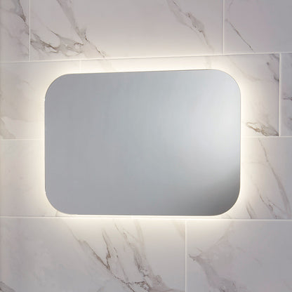 Scudo Aura LED Mirror W/Demister Pad (3 Sizes) - Brand New Bathrooms