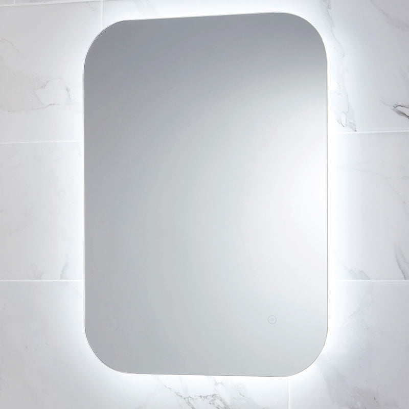 Scudo Aura LED Mirror W/Demister Pad (3 Sizes) - Brand New Bathrooms