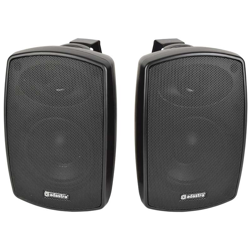 Aquavision Alpha - Pair of IP44 Rated Water Resistant Speakers & Cables (2 colours) - Brand New Bathrooms