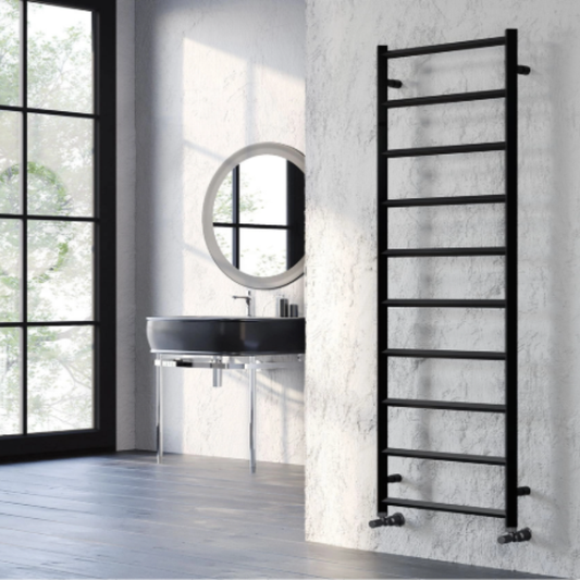 Brand New Bathrooms Alberta Aluminium Towel Rail (3 sizes, 2 colours)