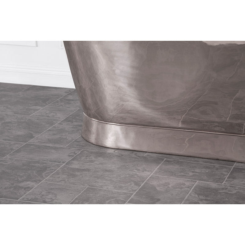 Hurlingham Allingham Double Ended Nickel French Style Bathtub (1 size, Nickel) - Brand New Bathrooms