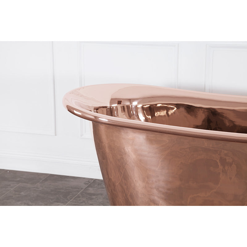 Hurlingham Alverton Double Ended Copper French Style Bateau Bathtub (1 size, Copper) - Brand New Bathrooms