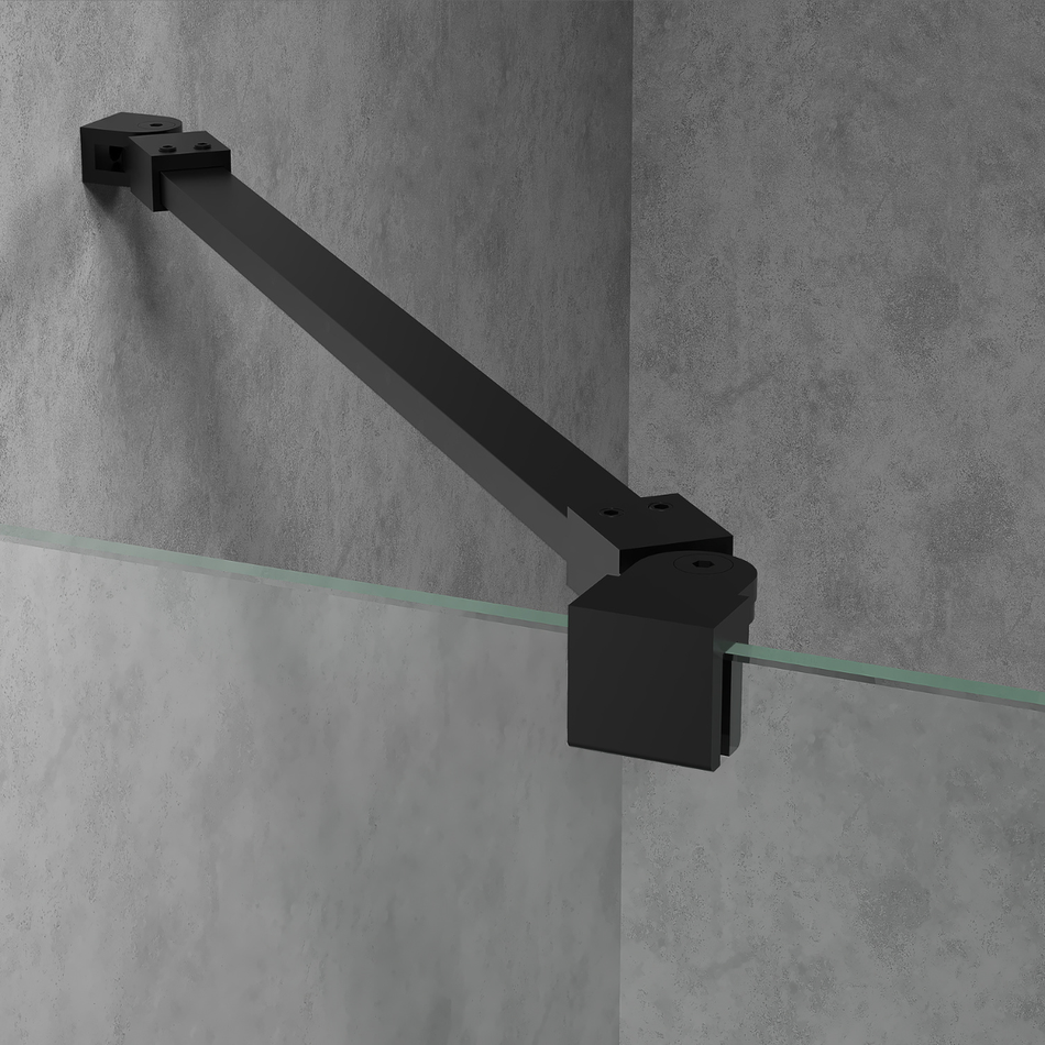 Tailored Bathrooms Wet Room Arm Corner Swivel Brackets (3 colours)