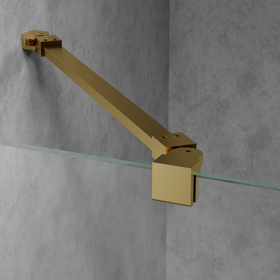 Tailored Bathrooms Wet Room Arm Corner Swivel Brackets (3 colours)