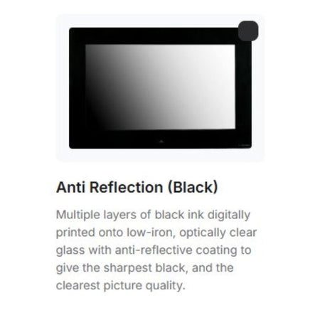 Aquavision 4K Pinnacle Frameless Bathroom TV (9 sizes, 3 choices of glass finish) - Brand New Bathrooms