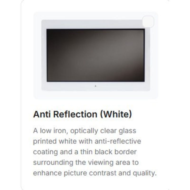 Aquavision 4K Pinnacle Frameless Bathroom TV (9 sizes, 3 choices of glass finish) - Brand New Bathrooms