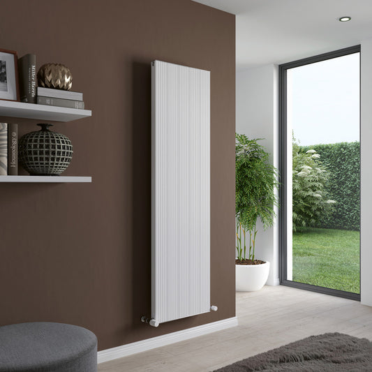 Eucotherm Ariel Vertical Aluminium Radiator (2 colours, 3 sizes) - Brand New Bathrooms