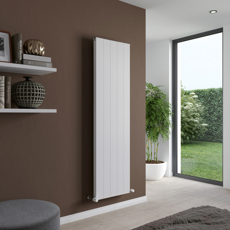 Eucotherm Ariel Vertical Aluminium Radiator (2 colours, 3 sizes) - Brand New Bathrooms