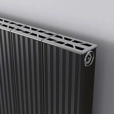 Eucotherm Ariel Vertical Aluminium Radiator (2 colours, 3 sizes) - Brand New Bathrooms