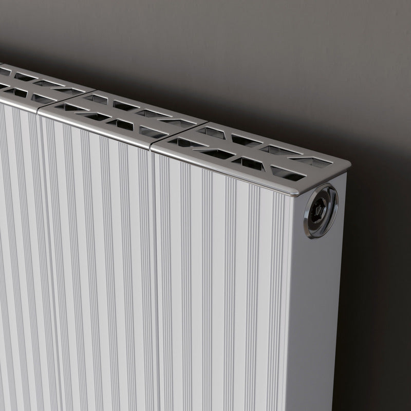 Eucotherm Ariel Vertical Aluminium Radiator (2 colours, 3 sizes) - Brand New Bathrooms