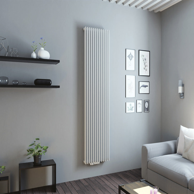 Eucotherm Atlas Single Vertical Reverse Panel Radiator (2 colours, 4 sizes) - Brand New Bathrooms