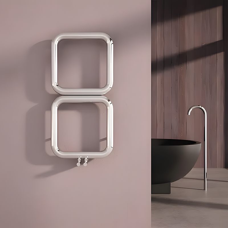 Carisa Baro Stainless Steel Towel Radiator (3 sizes, 2 colours)
