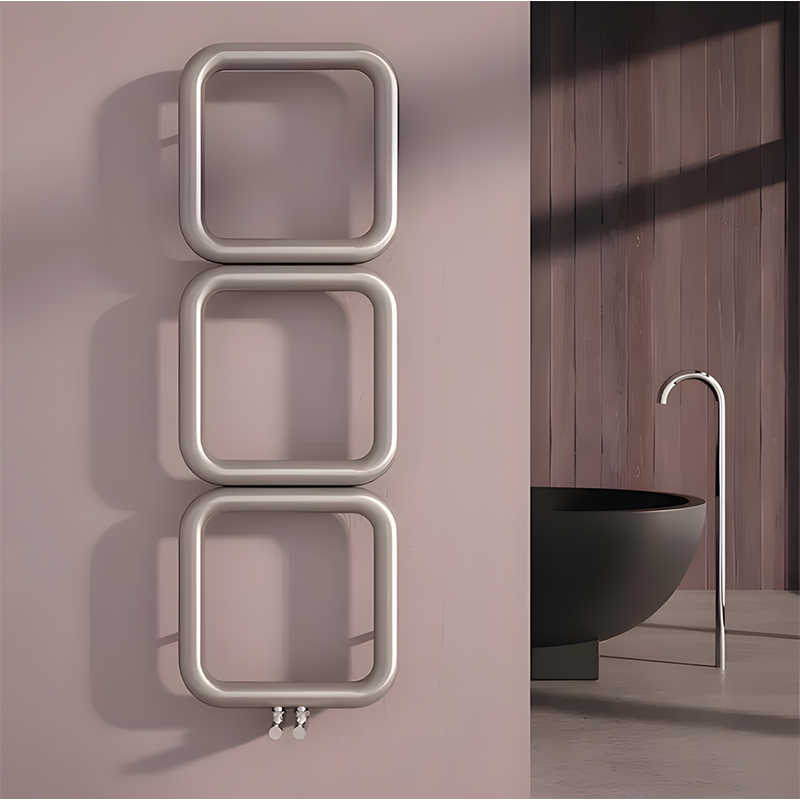 Carisa Baro Stainless Steel Towel Radiator (3 sizes, 2 colours)