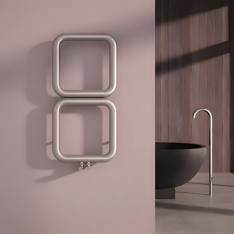Carisa Baro Stainless Steel Towel Radiator (3 sizes, 2 colours)