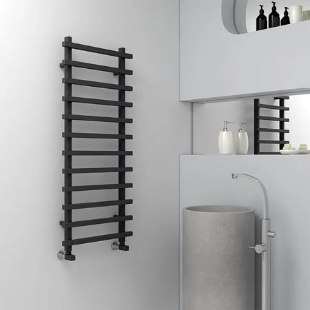 Carisa Baron L Aluminum Towel Radiator - Brand New Bathrooms