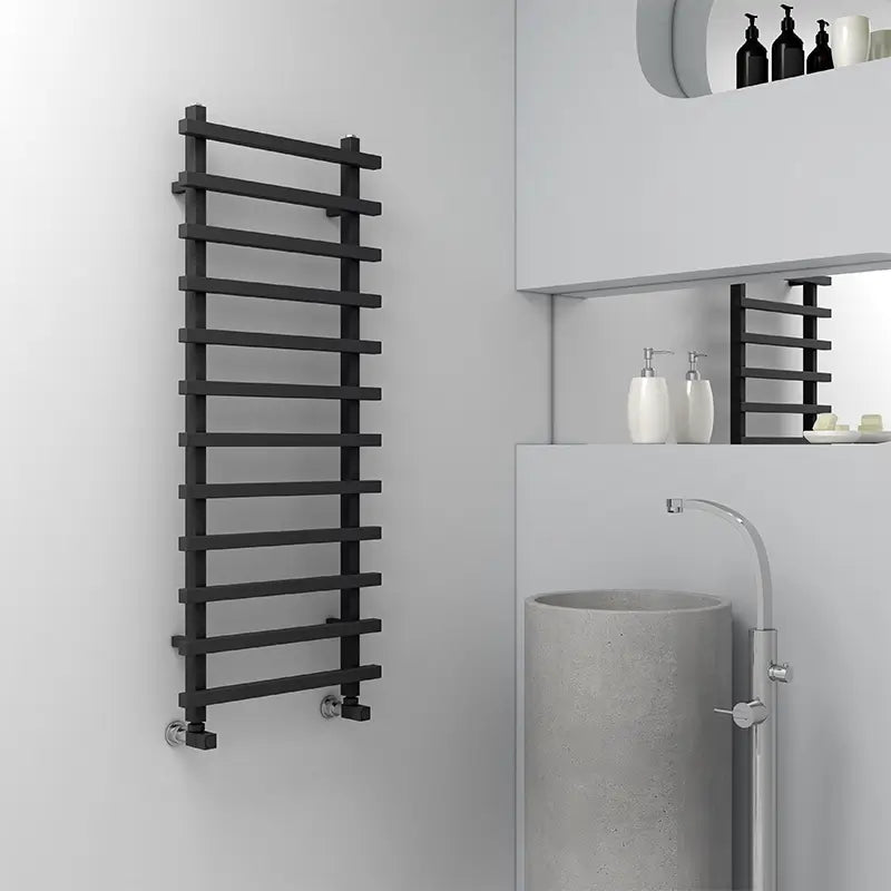 Carisa Baron L Aluminum Towel Radiator - Brand New Bathrooms
