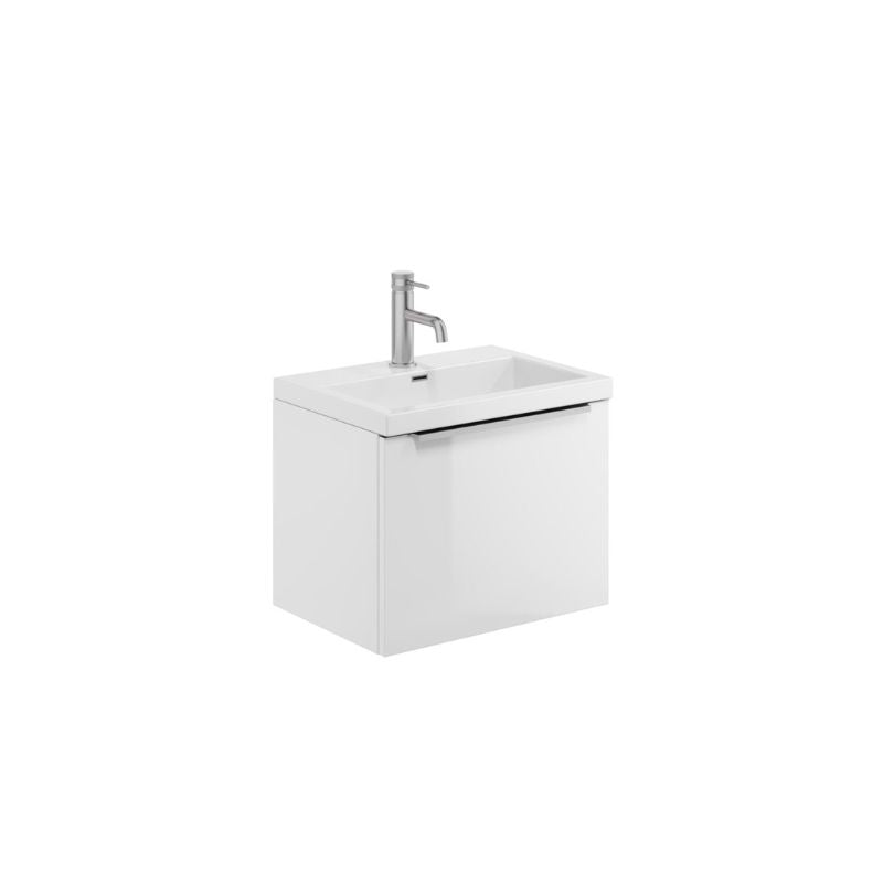 Scudo Muro Ceramic White Basin - Brand New Bathrooms