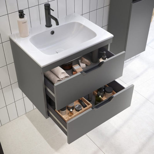 Scudo Aubrey White Basin - Brand New Bathrooms