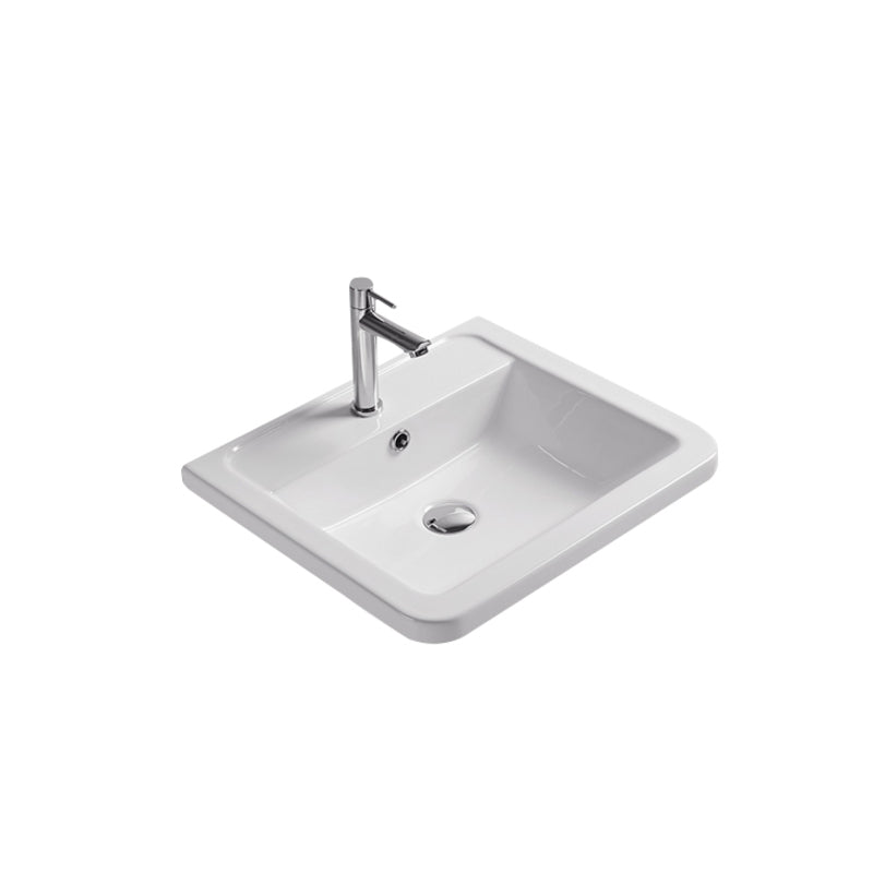 Scudo Bella White Ceramic Basin (3 sizes) - Brand New Bathrooms