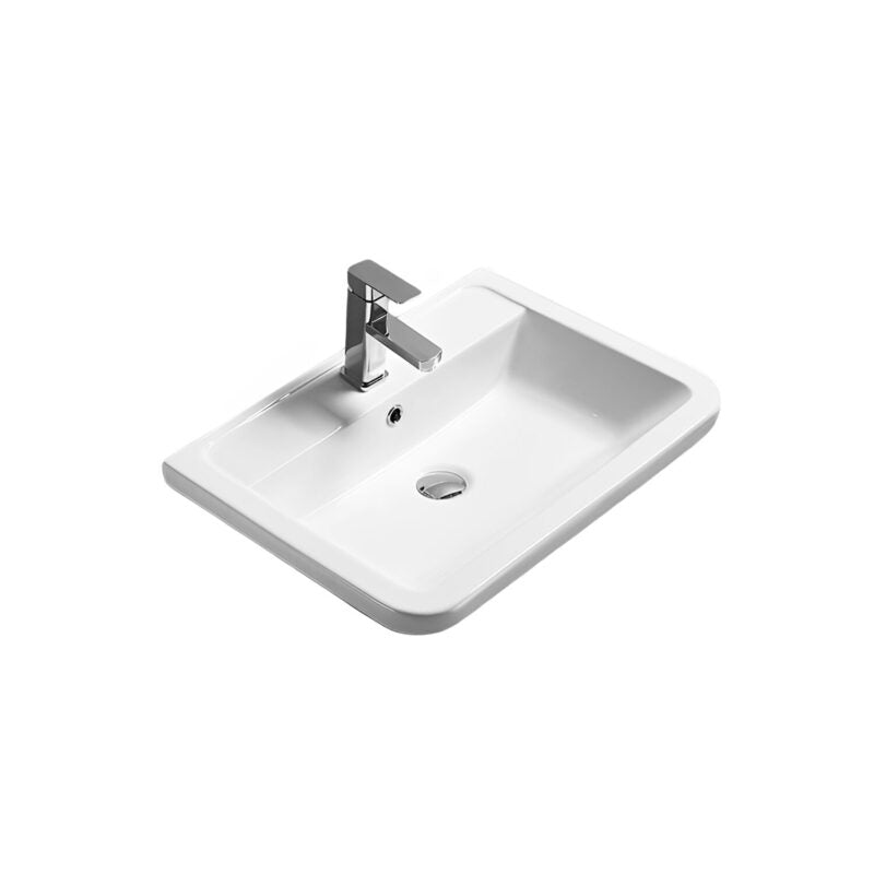 Scudo Bella White Ceramic Basin (3 sizes) - Brand New Bathrooms