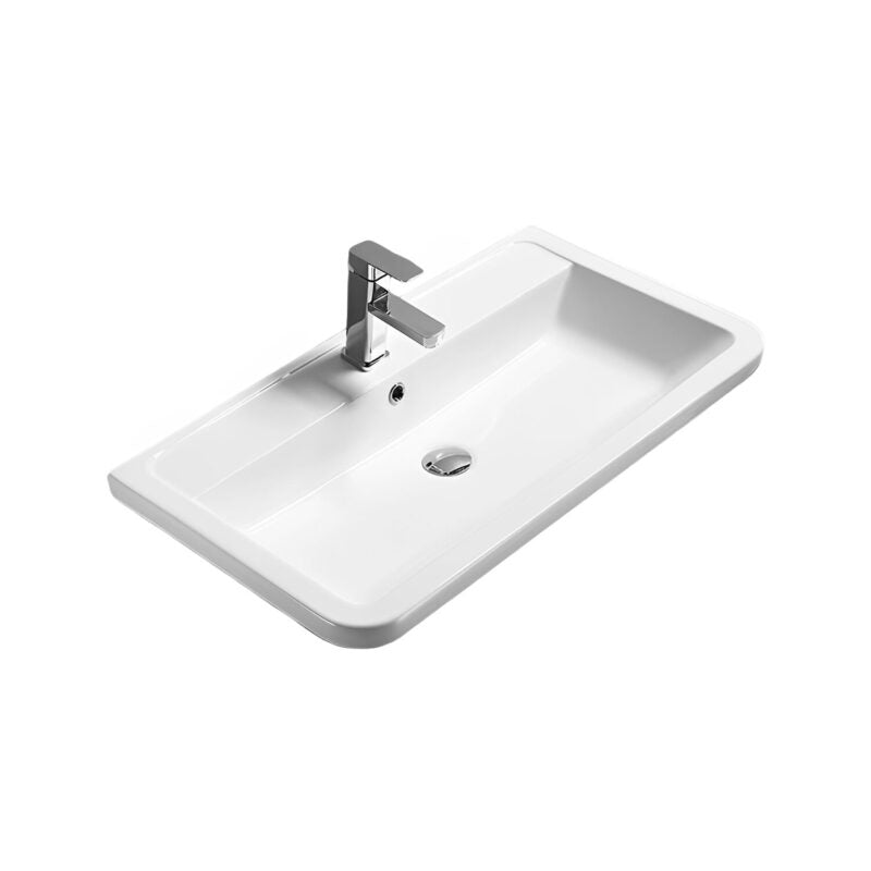 Scudo Bella White Ceramic Basin (3 sizes) - Brand New Bathrooms