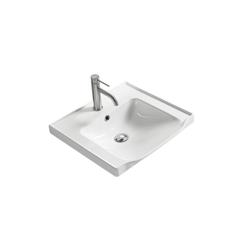 Scudo Bota Gloss White Ceramic Basin (3 sizes) - Brand New Bathrooms