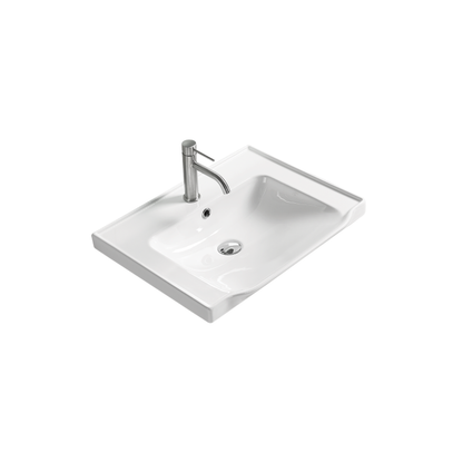 Scudo Bota Gloss White Ceramic Basin (3 sizes) - Brand New Bathrooms