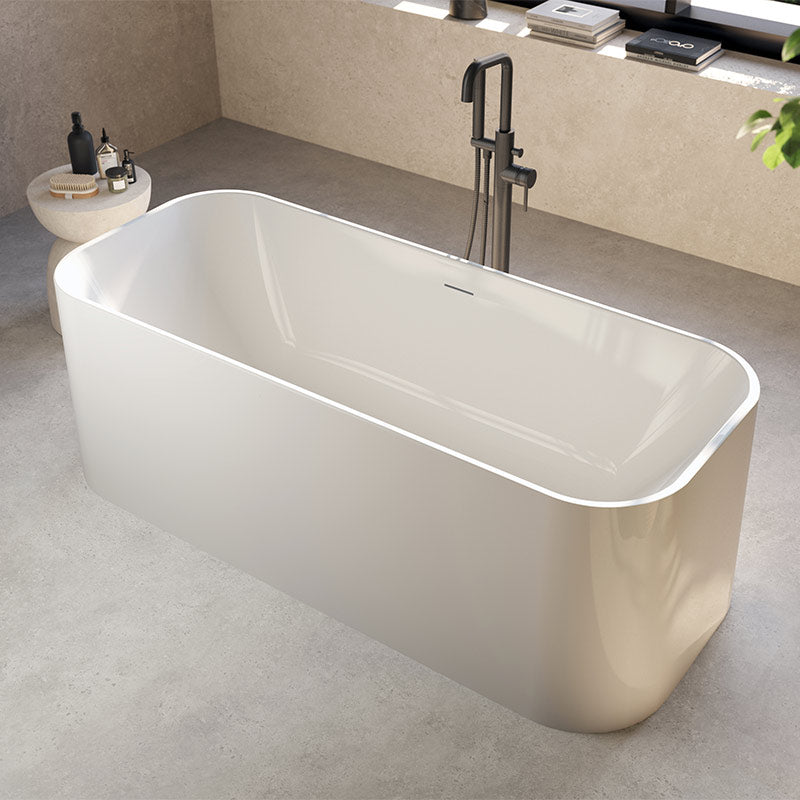 Scudo Choices Freestanding Acrylic Bathtub (1 size, Gloss White) - Brand New Bathrooms