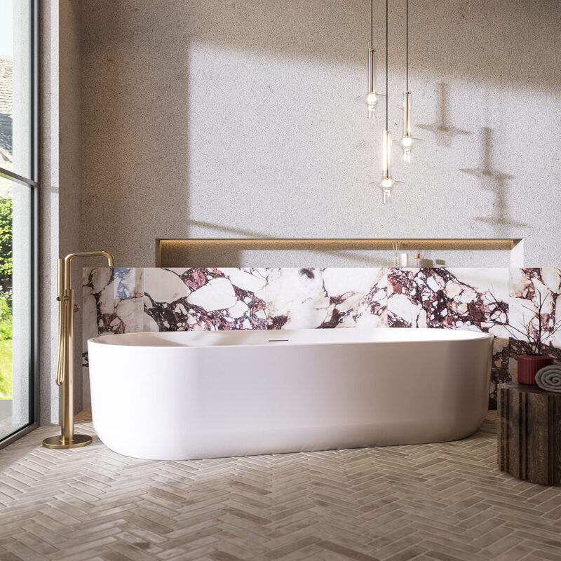 Scudo Eden Oval Bathtub (1 size, 4 colours) - Brand New Bathrooms