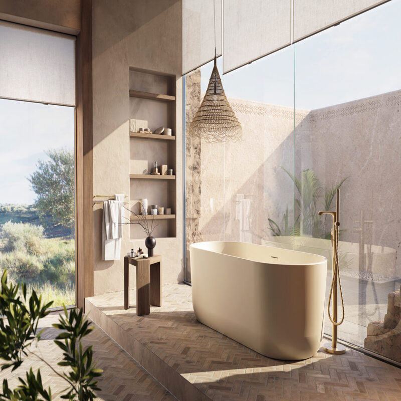 Scudo Eden Oval Bathtub (1 size, 4 colours) - Brand New Bathrooms