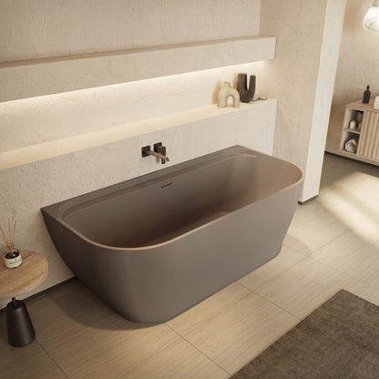 Scudo Bay Back to Wall Bathtub (1 size, 4 colours) - Brand New Bathrooms