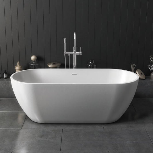Scudo Form Bath in Acrylic White - Brand New Bathrooms