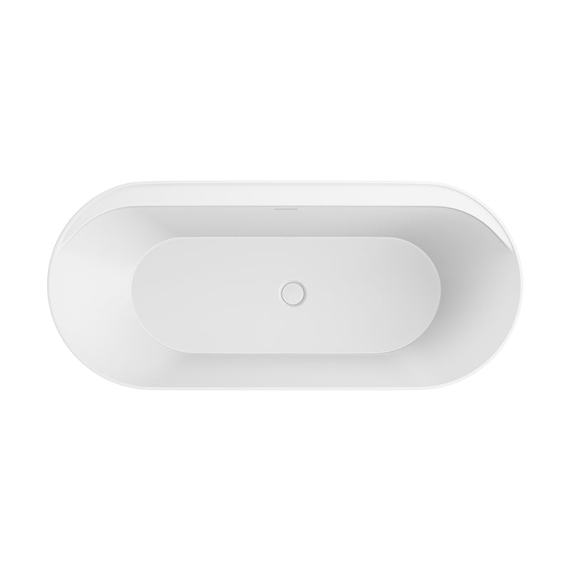 Scudo Tutto Freestanding Acrylic Bathtub (1 size, White) - Brand New Bathrooms