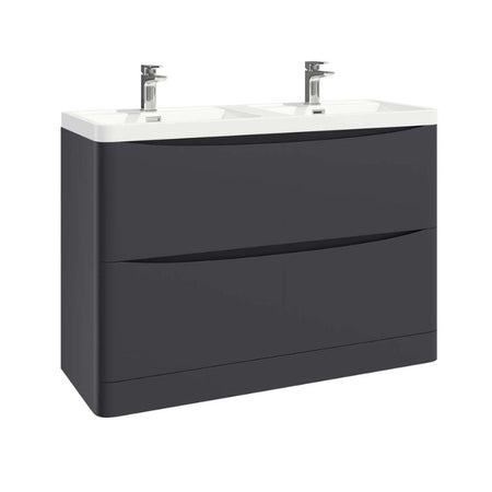 Scudo Bella Floor Mounted Basin Cabinet (4 sizes, 2 colours) - Brand New Bathrooms
