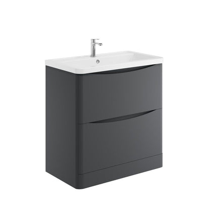 Scudo Bella Floor Mounted Basin Cabinet (4 sizes, 3 colours) - Brand New Bathrooms
