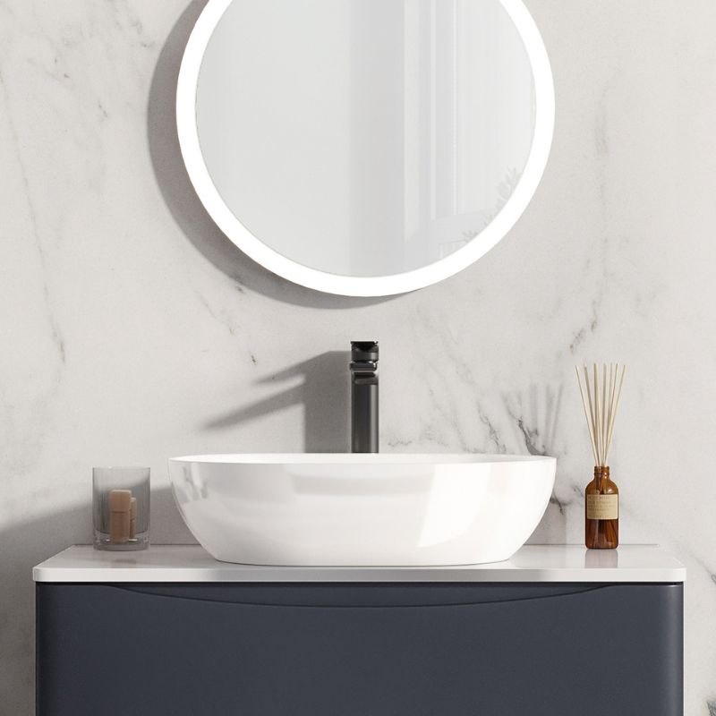 Scudo Bella White Countertop - Brand New Bathrooms