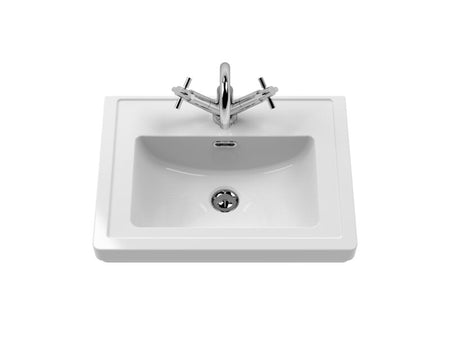 Hudson Reed Bexley 500mm Floor Standing Vanity Unit 1 Drawer With Basin (1 size, 1 colour) - Brand New Bathrooms