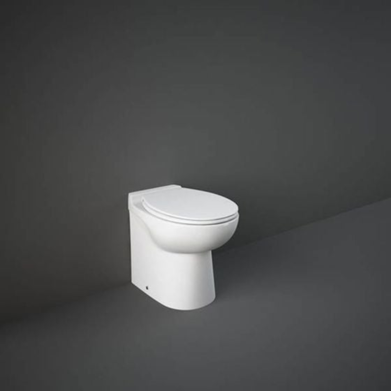 RAK Ceramics Junior Back to Wall WC Pan (1 size, White) - Brand New Bathrooms