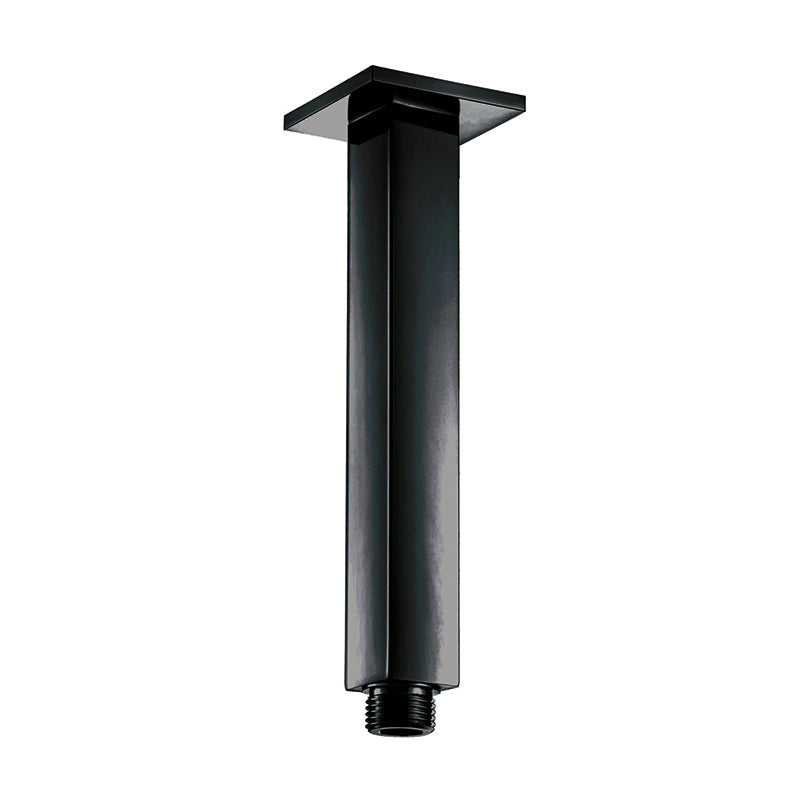 Scudo Mono Black Brassware Square Shower Ceiling Arm - Brand New Bathroom 