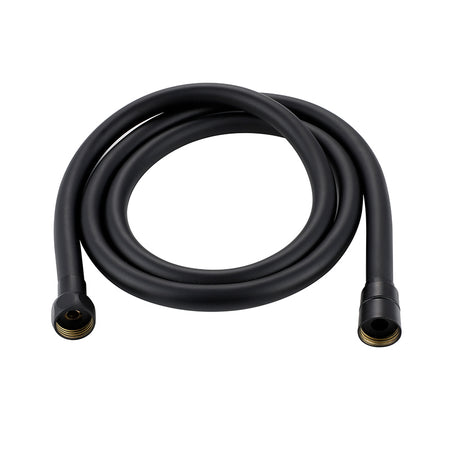 Scudo Mono Black Brassware Smooth Shower Hose 1.5 metres - Brand New Bathroom 