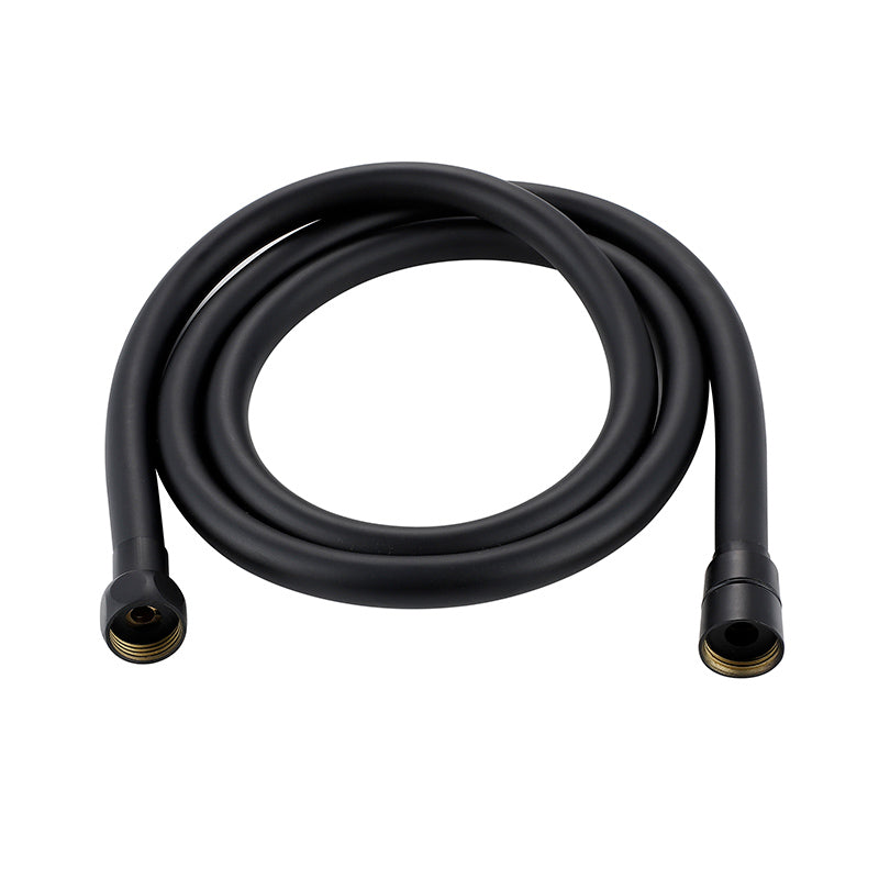 Scudo Mono Black Brassware Smooth Shower Hose 1.5 metres - Brand New Bathroom 